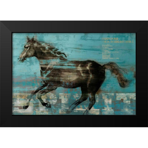 Spirit Black Modern Wood Framed Art Print by Selkirk, Edward