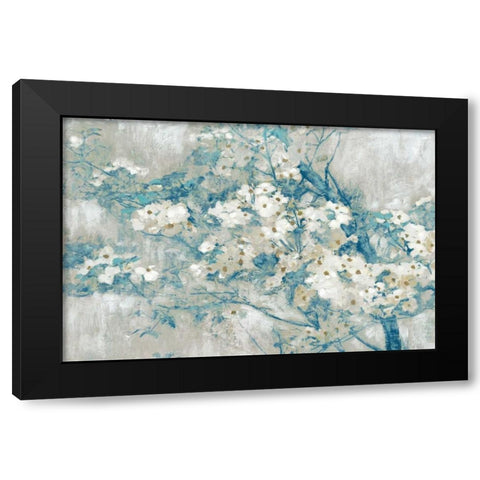 Dogwood Bloom Black Modern Wood Framed Art Print by Selkirk, Edward