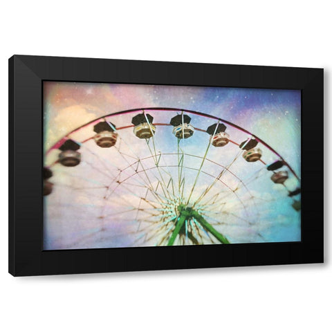 Way up Yonder Black Modern Wood Framed Art Print by Cook, Sylvia