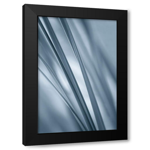 Slanting  Black Modern Wood Framed Art Print by Schwartz, Don