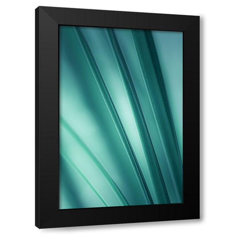 Tilting Blades  Black Modern Wood Framed Art Print by Schwartz, Don