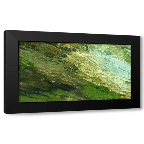 Fontaine Abstract I Black Modern Wood Framed Art Print by Crainford, Steven