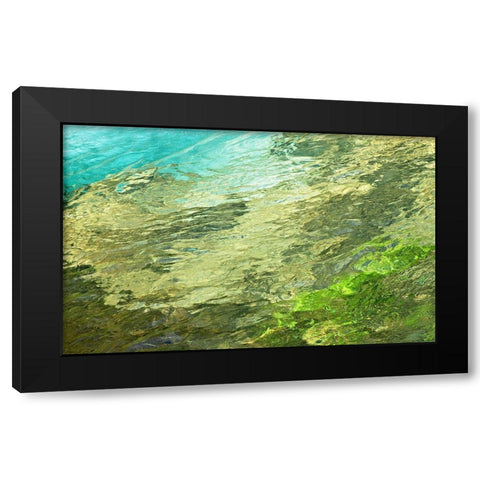 Fontaine Abstract III Black Modern Wood Framed Art Print by Crainford, Steven