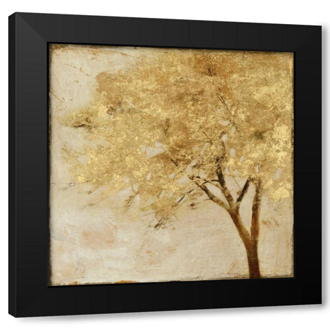 Morning Maple Black Modern Wood Framed Art Print by Theodosiu, Matina