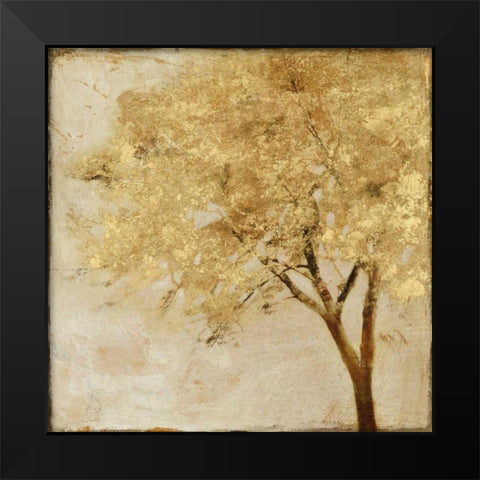 Morning Maple Black Modern Wood Framed Art Print by Theodosiu, Matina