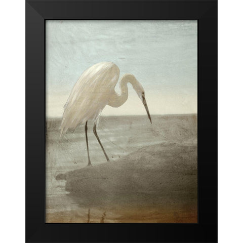 Victoria III Black Modern Wood Framed Art Print by Theodosiou, Matina