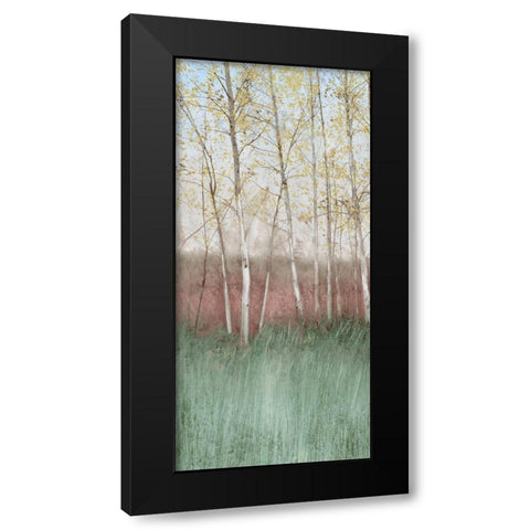 Late Sunday Black Modern Wood Framed Art Print by Theodosiou, Matina
