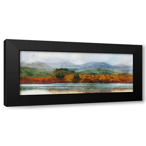 Autumn Afternoon  Black Modern Wood Framed Art Print by Theodosiou, Matina