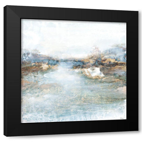 Morning Song II Black Modern Wood Framed Art Print by Theodosiou, Matina