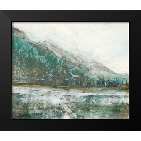 Alpine Air  Black Modern Wood Framed Art Print by Theodosiou, Matina