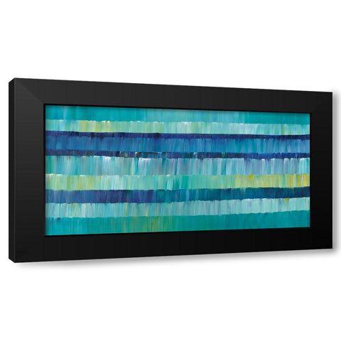 Port Credit Black Modern Wood Framed Art Print with Double Matting by Gress, Thomas