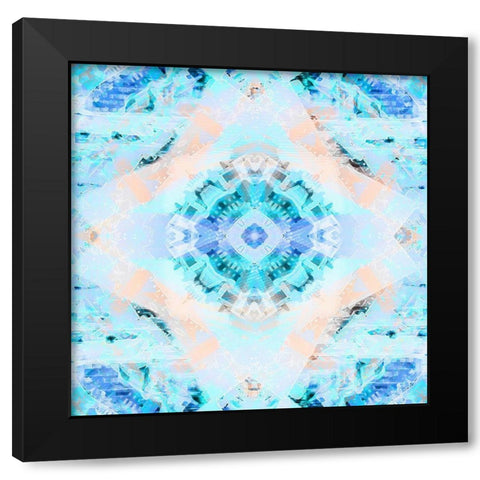 Starry Divine  Black Modern Wood Framed Art Print with Double Matting by Trimmel, Petra