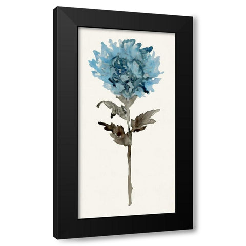 Flourishing Floral III   Black Modern Wood Framed Art Print with Double Matting by Stellar Design Studio