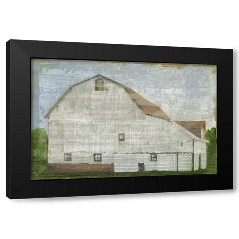 Country Barn I  Black Modern Wood Framed Art Print with Double Matting by Stellar Design Studio