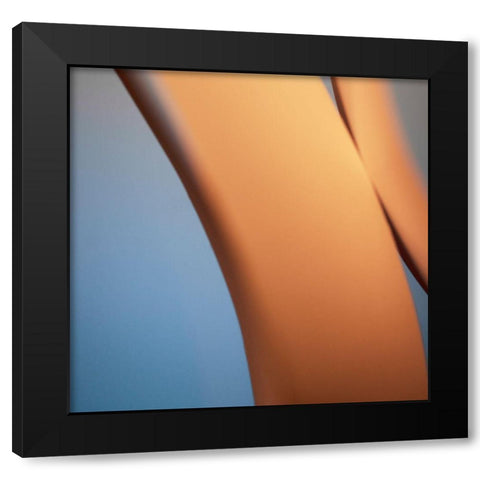 Orange Highway IÂ  Black Modern Wood Framed Art Print with Double Matting by Surma and Guillen
