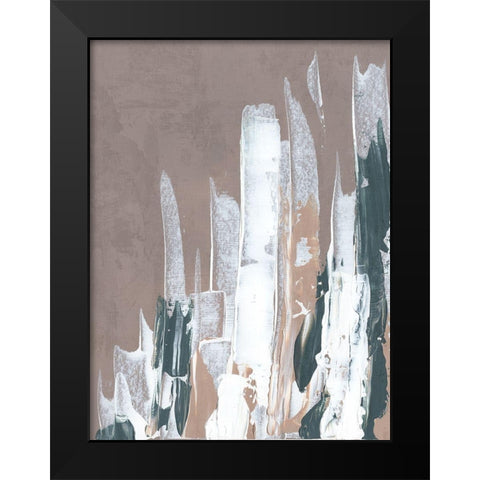 Shape of Form I  Black Modern Wood Framed Art Print by J:L Design
