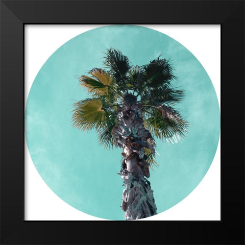 Ocean Drive II  Black Modern Wood Framed Art Print by J:L Design