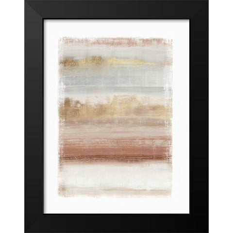 Apprehend  Black Modern Wood Framed Art Print by Medvedeva, Anna