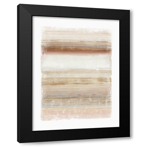 Magnetic  Black Modern Wood Framed Art Print with Double Matting by Medvedeva, Anna