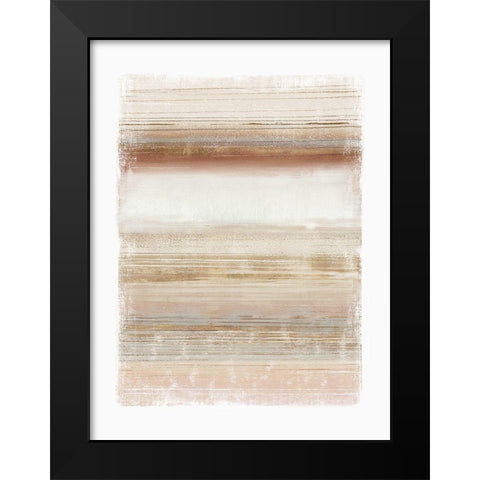 Magnetic  Black Modern Wood Framed Art Print by Medvedeva, Anna