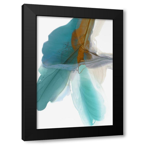 Fluttering Black Modern Wood Framed Art Print by McFarland, Vicki