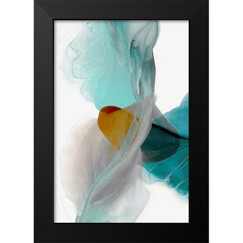 Wind Blows Black Modern Wood Framed Art Print by McFarland, Vicki