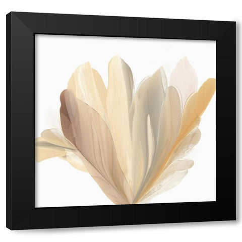 Blooming Wisdom  Black Modern Wood Framed Art Print by McFarland, Vicki
