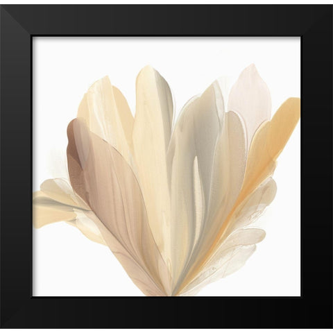 Blooming Wisdom  Black Modern Wood Framed Art Print by McFarland, Vicki