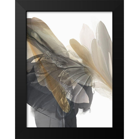 Emerging Gold I  Black Modern Wood Framed Art Print by McFarland, Vicki