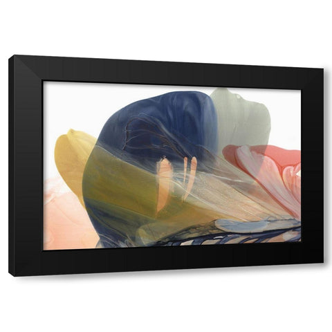 Bliss of Amazement  Black Modern Wood Framed Art Print by McFarland, Vicki
