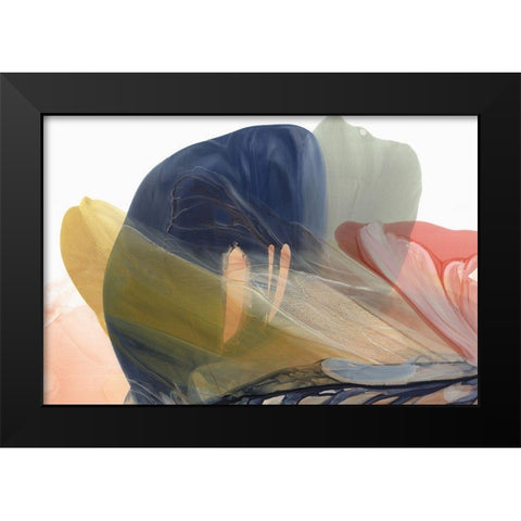 Bliss of Amazement  Black Modern Wood Framed Art Print by McFarland, Vicki