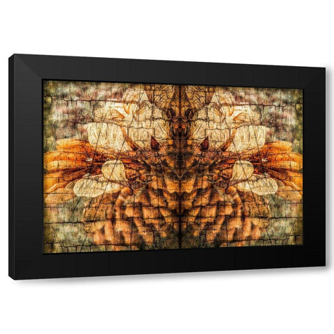 Autumnal Spirit I Black Modern Wood Framed Art Print with Double Matting by Vincze