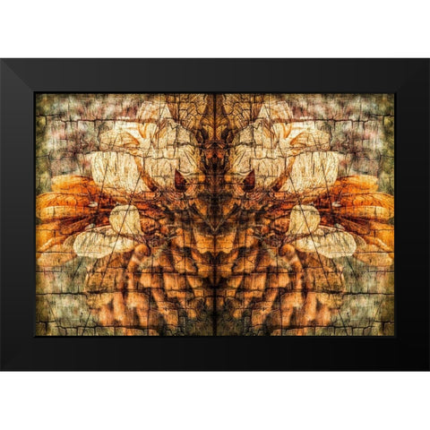 Autumnal Spirit I Black Modern Wood Framed Art Print by Vincze