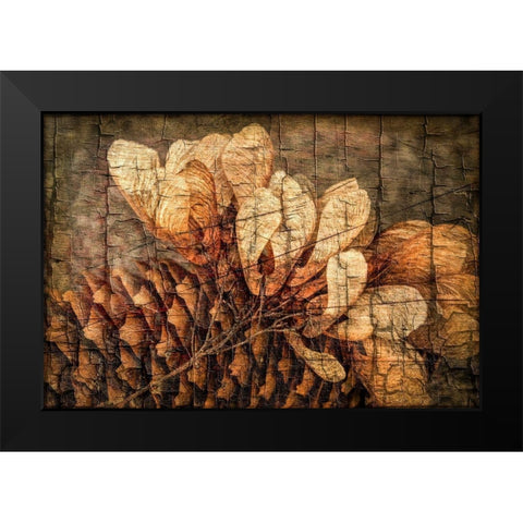 Autumnal Details I Black Modern Wood Framed Art Print by Vincze