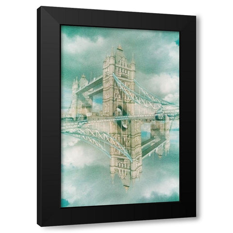 Enveloped  Black Modern Wood Framed Art Print by Vandenabeele, Robin