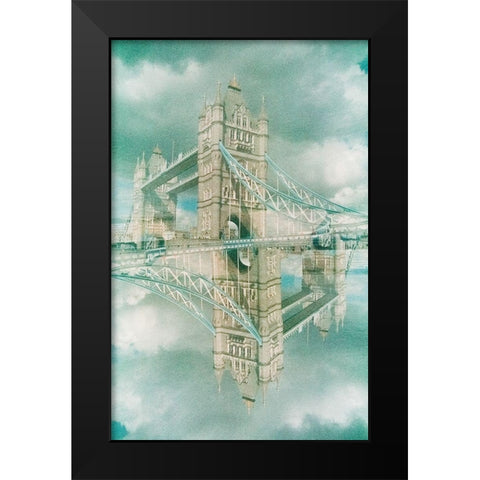 Enveloped  Black Modern Wood Framed Art Print by Vandenabeele, Robin