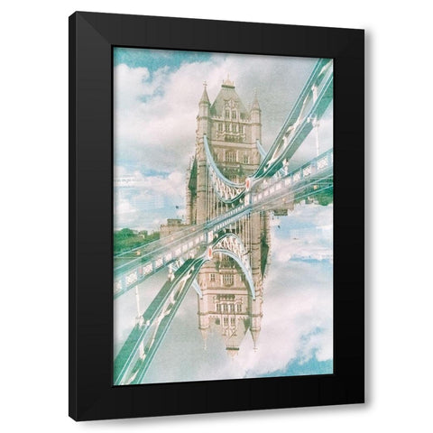 The Inbetween  Black Modern Wood Framed Art Print by Vandenabeele, Robin