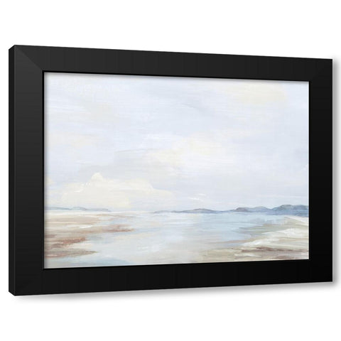 Tranquility of Water I Black Modern Wood Framed Art Print with Double Matting by Mavis, Luna