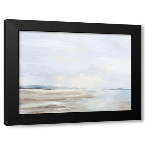 Tranquility of Water II Black Modern Wood Framed Art Print with Double Matting by Mavis, Luna