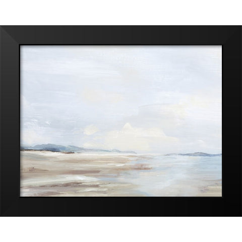 Tranquility of Water II Black Modern Wood Framed Art Print by Mavis, Luna