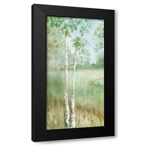 Birchwood Enchantment III Black Modern Wood Framed Art Print by Mavis, Luna