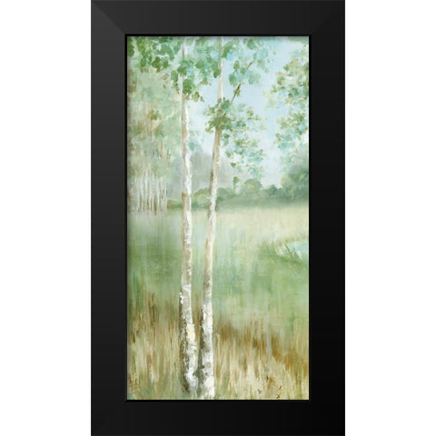 Birchwood Enchantment III Black Modern Wood Framed Art Print by Mavis, Luna