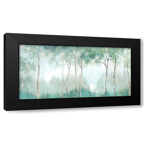 Majestic Redwoods Black Modern Wood Framed Art Print with Double Matting by Mavis, Luna