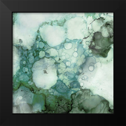 Zen Panel I Black Modern Wood Framed Art Print by Kroeker, Wendy