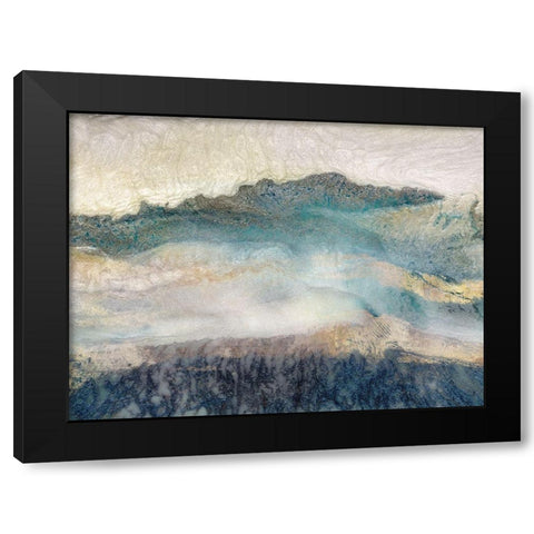 Mountain Peak I Black Modern Wood Framed Art Print by Kroeker, Wendy