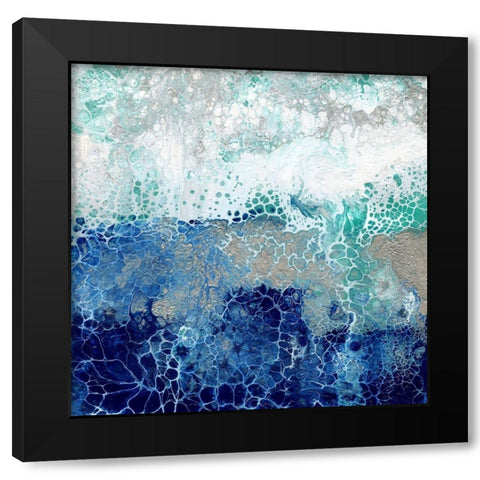 Dappled Light Black Modern Wood Framed Art Print by Kroekerm, Wendy