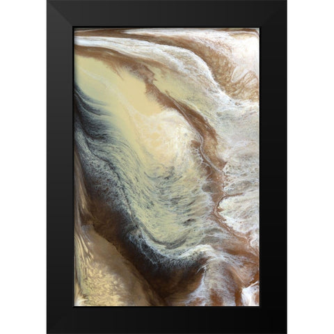 Caramel Black Modern Wood Framed Art Print by Kroeker, Wendy