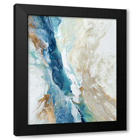 Niagara  Black Modern Wood Framed Art Print by Kroeker, Wendy