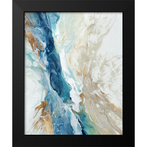 Niagara  Black Modern Wood Framed Art Print by Kroeker, Wendy