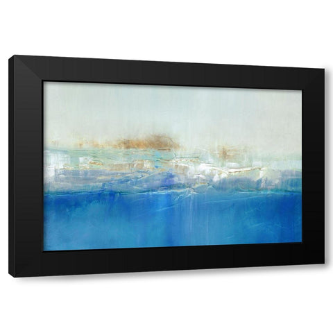 Marine Lights  Black Modern Wood Framed Art Print with Double Matting by Kroeker, Wendy